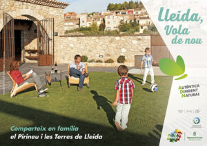 Mitja plana publicitat Ara Lleida familiar Campanya estiu 2021