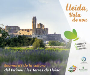 Banner campanya estiu Ara Lleida 2021. Turisme cultural