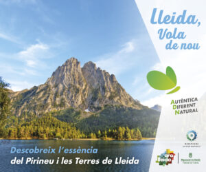 Banner campanya estiu Ara Lleida 2021. Turisme natura