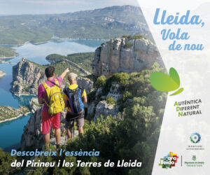 Banner campanya estiu Ara Lleida 2021. Turisme natura