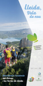 Banner campanya estiu Ara Lleida 2021. Turisme natura