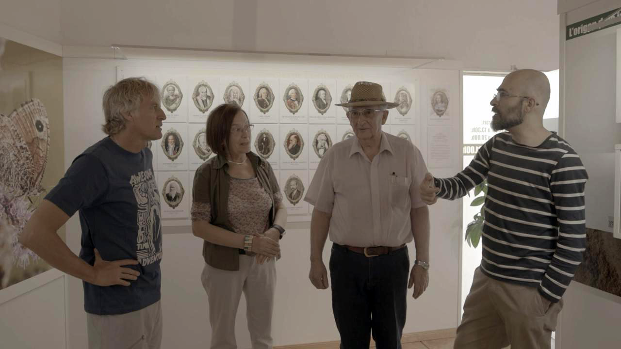 Jesús Calleja al Museu de les Papallones a Ribera de Cardós